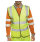 Hi Visibility Vest EN ISO20471 Saturn Yellow XXL WCENGXXL