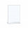 5 Star Office Sign Holder Portrait Stand Up A4 Clear