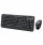 Adesso WKB-1320CB-UK keyboard Mouse included RF Wireless + USB QWERTY UK English Black