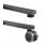 Manhattan TV & Monitor Mount, Trolley Stand (Compact), 1 screen, Screen Sizes: 34-55", Silver, VESA 200x200 to 400x400mm, Max 35kg, Height-adjustable to four levels: 862, 916, 970 and 1024mm, LFD, Lifetime Warranty
