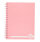 PREMTO PASTEL A5 200pg WIRO NOTEBOOK - 5 ASST.