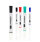 PROSCRIBE CARD 5 DRY WIPE MARKER - 4 ASST