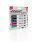 PROSCRIBE CARD 5 DRY WIPE MARKER - 4 ASST