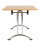 One Union Rectangular Folding Table 1600 X 800 Beech/Chrome