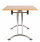 One Union Rectangular Folding Table 1600 X 800 Beech/Chrome