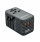 Verbatim UTA-06 GaN III Universal Travel Adapter 2x USB-C PD 100W + QC4+/2x USB-A QC 3.0 Black 32121