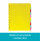 Elba 10-Part Card Divider A4 Extra Wide Assorted 400007242