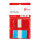 5 Star Office Index Flags 50 per Pack 25mm Red and Blue [Pack 2]