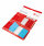 5 Star Office Index Flags 50 per Pack 25mm Red and Blue [Pack 2]