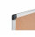 Bi-Office Aluminium Frame Cork Noticeboard 1200x900mm CA051170