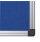 Bi-Office Aluminium Trim Felt Notice Board 1200x900mm Blue FA0543170-999