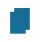 Q-Connect A4 Blue Leathergrain Comb Binder Cover (Pack of 100) KF00500