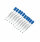 Q-Connect Drywipe Marker Pen Blue (10 Pack) KF26036