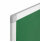 Q-Connect Aluminium Frame Felt Noticeboard with Fixing Kit 900x600mm Green 54034203
