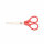 Q-Connect Ergonomic All Purpose Scissors 130mm Stainless Steel Blades Red or Blue Handle CKF01229