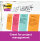 Post-it Super Sticky 101x101mm Lined Canary Yellow (Pack of 6) 675-SS6CY