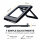 Stand with angle and adjustments stated Fellowes I-Spire Series Quick Lift Adjustable Laptop Stand - Ergonomic - Foldable - Black - Fits Up to 17” Laptops 8212001