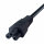 Connekt Gear IEC C5 UK Mains Power Plug 2m 27-0114B