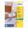 Avery Inkjet Parcel Labels 4 Per Sheet White (Pack of 100) J8169-25