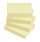 5 Star Value Repositionable Notes Yellow [Pack 12]