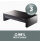 Fellowes Designer Suites Monitor Riser Black 8038101
