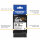 Brother Hse Heat Shrink Tube Tape Cassette 31.0mm x 1.5m Black on White HSE261E