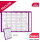 Sasco Academic Year Planner Mounted 2025-26 SY1075325