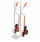 Aluminium stairclimbing sack truck with glides