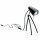 Small fluorescent desk lamp