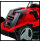 Einhell GE-CM 18/33 Li (1x4,0Ah) Walk behind lawn mower Battery Black, Red