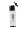 PROSCRIBE CARD 4 WHITEBOARD MARKER PENS