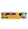 WORLD OF COLOUR 4x140g POTS PLAY DOUGH WITH MOULD LID - NEON