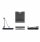 j5create JTS224 Multi-Angle Stand with Docking Station for iPad Pro®