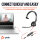 POLY Blackwire 3315 Monaural USB-C Headset +3.5mm Plug +USB-C/A Adapter