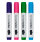 PROSCRIBE PKT.4 DRY WIPE WHITEBOARD MARKERS
