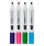 PROSCRIBE PKT.4 DRY WIPE WHITEBOARD MARKERS