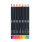 ICON TIN BOX 12 COLOURING PENCILS - NEON