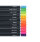 ICON TIN BOX 12 COLOURING PENCILS - NEON