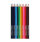 WORLD OF COLOUR PKT.12 FULL SIZE COLOURING PENCILS