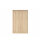 Bookcase 2 Shelf 1204 High Canadian Oak