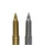 PROSCRIBE PKT.2 SMOOTH PERMANENT METALLIC MARKERS