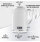 Breville VKT117 Curve Kettle White/Chrome VKT11701