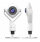 j5create JVCU360 360° All Around Webcam, 1080p Video Capture Resolution, White and Black