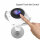 j5create JVCU360 360° All Around Webcam, 1080p Video Capture Resolution, White and Black