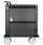 Manhattan Charging Cabinet/Cart via USB-C x32 Devices, Trolley, Power Delivery 18W per port (576W total), Suitable for iPads/other tablets/phones/smaller chromebooks, Bays 330x22x235mm, Device charging cables not included, Lockable (PIN code), EU & UK pow