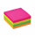 Q-Connect Quick Note Brilliant Rainbow Cube 76x76mm Neon KF10497