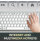 Adesso AKB-730UW keyboard Home/Office USB QWERTY UK International White