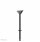 Neomounts CL35-340BL12 Monitor/TV mount ceiling 23-42" - h 106-156 cm