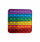 Pop Fidget Pad Square Multicoloured 125x125x10mm POPSQM