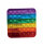 Pop Fidget Pad Square Multicoloured 125x125x10mm POPSQM